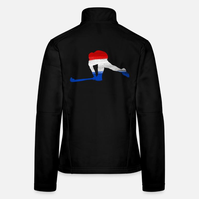 Hockey Pays-Bas Veste en tissu softshell Femme