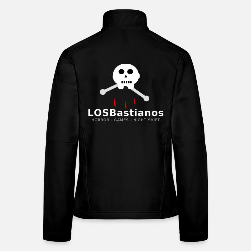 LosBastianos „Blutnacht“ – Skull & Bones Frauen Softshelljacke
