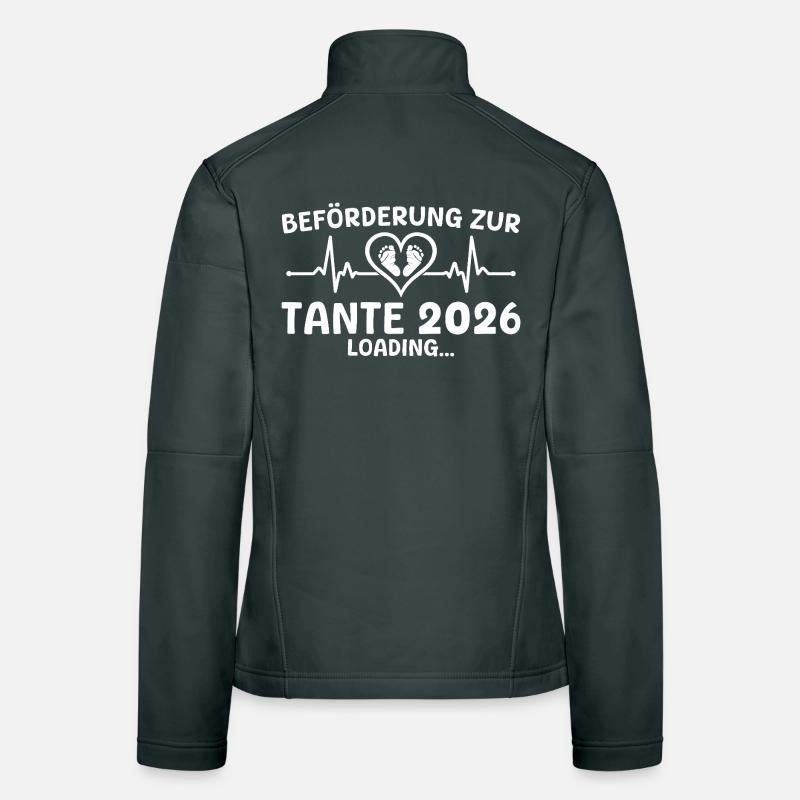 Expectant Aunt 2026 loading - Godmother Women's Softshell Jacket