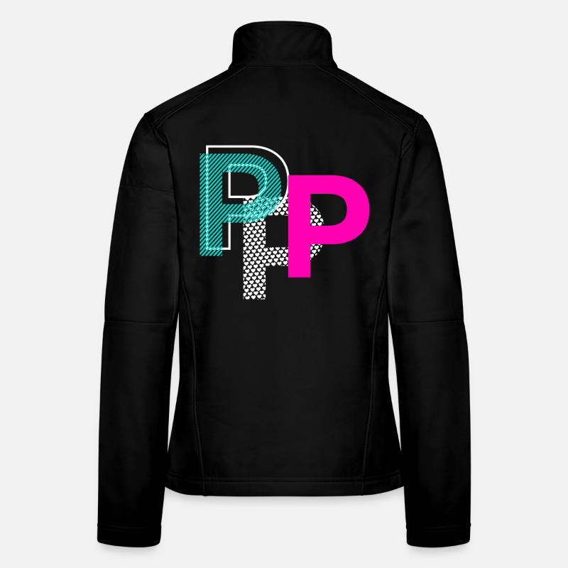 P Letter Women's Softshell Jacket