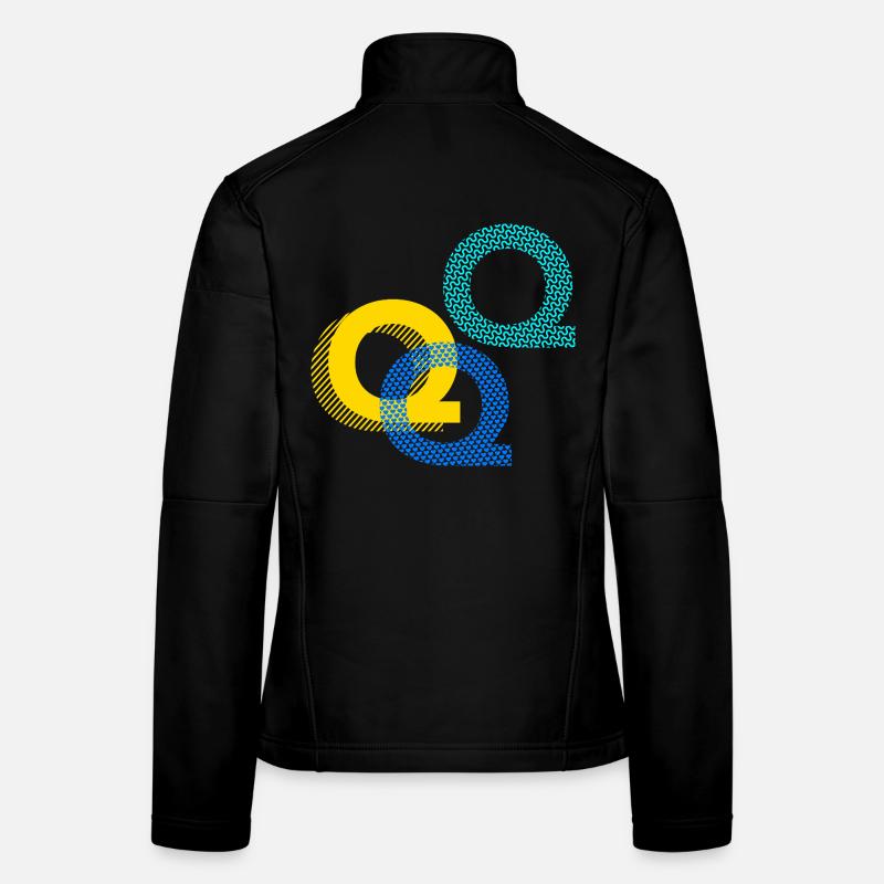 Letter Q q Women's Softshell Jacket