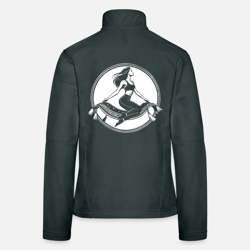 Flying Carpet Design – Magical Orient Women's Softshell Jacket