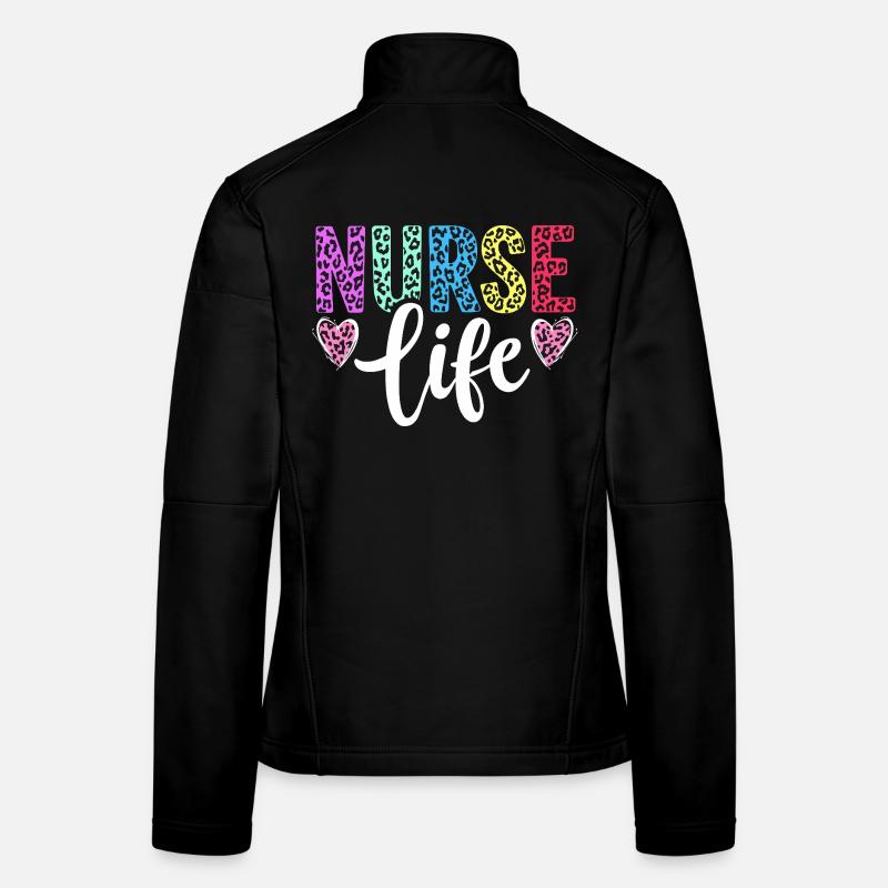 Krankenschwester, Nurse Life Frauen Softshelljacke
