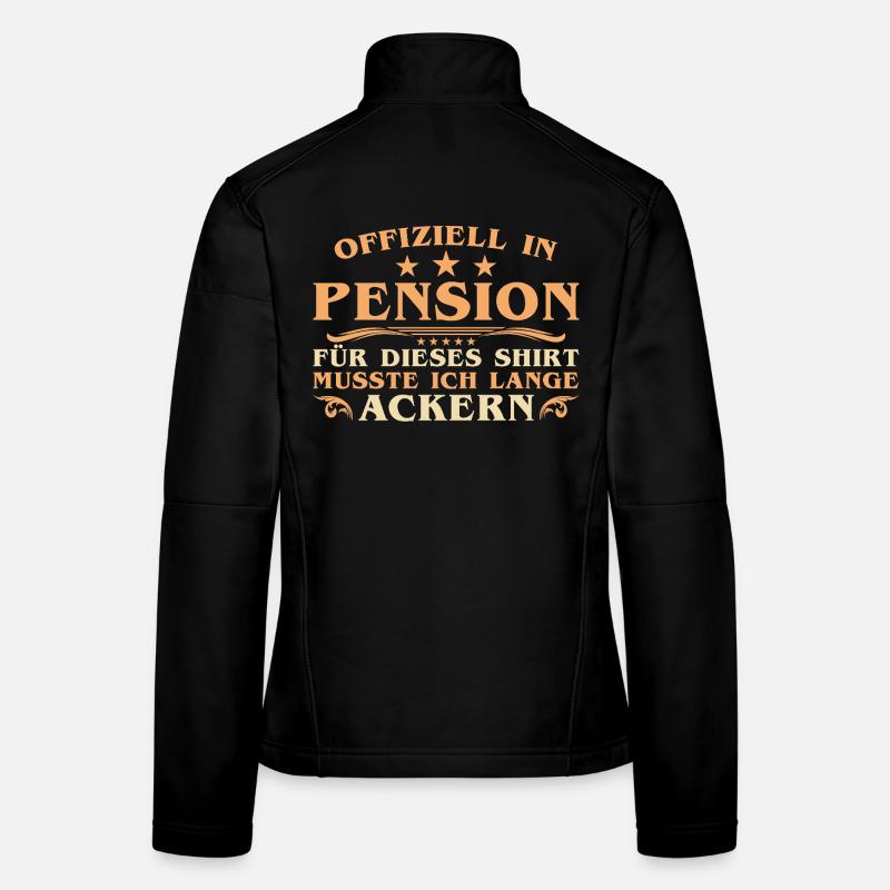 Pensioner - Lange Ackern - Officially retired Women's Softshell Jacket