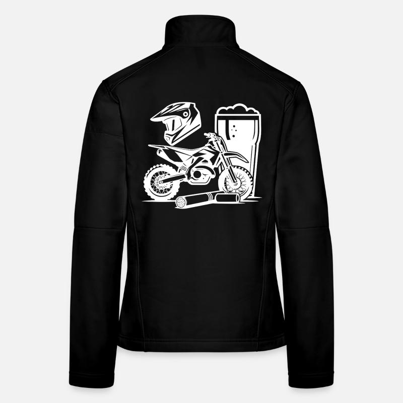 Supermoto_Lifestyle - Women's Softshell Jacket - black
