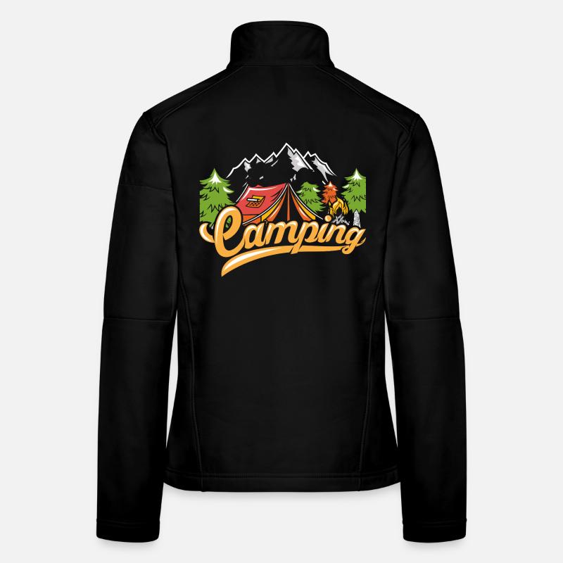 Camping Frauen Softshelljacke