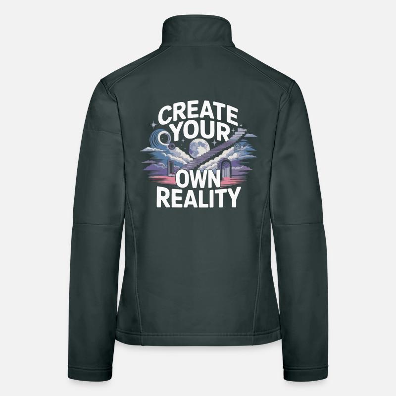 Façonner sa propre réalité Veste en tissu softshell Femme