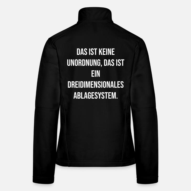 Système de classement tridimensionnel Spruch Veste en tissu softshell Femme