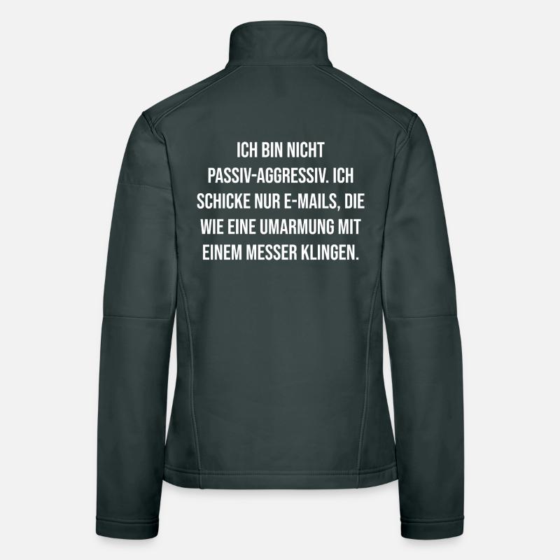 Schneidende E-Mail Umarmung Frauen Softshelljacke