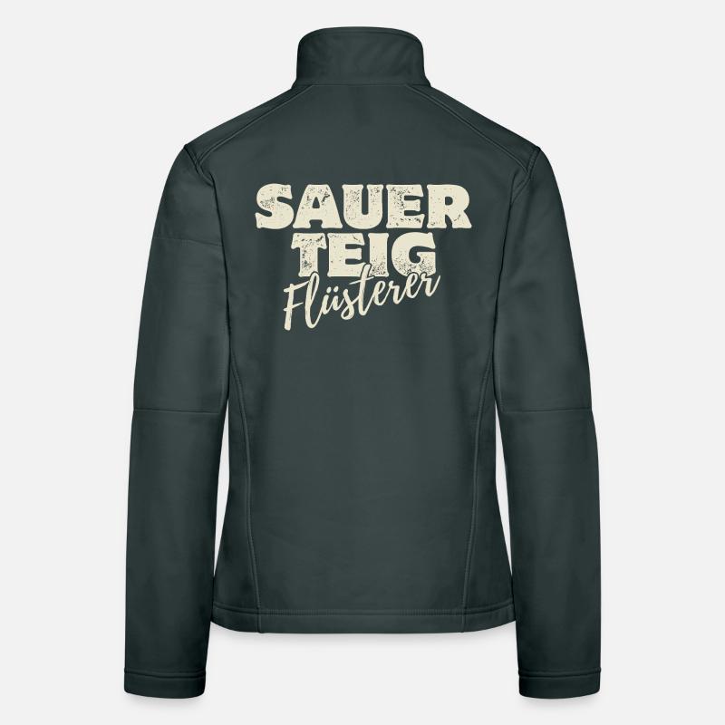 Chuchoteur au levain Veste en tissu softshell Femme