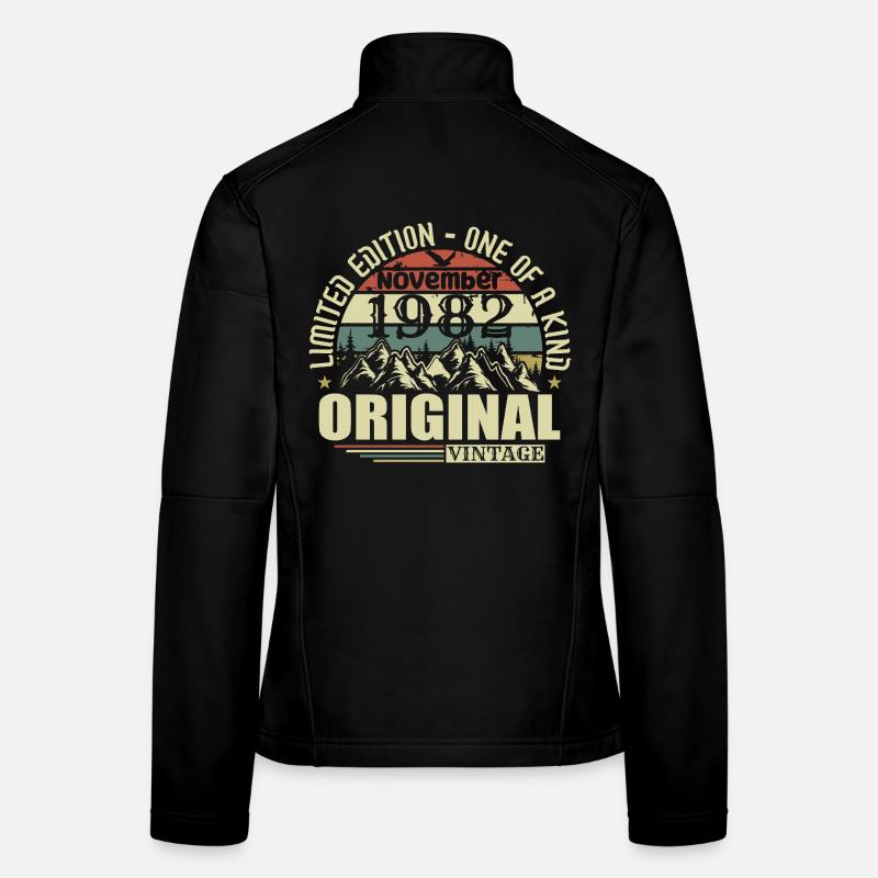 Geburtstag November 1982 Frauen Softshelljacke