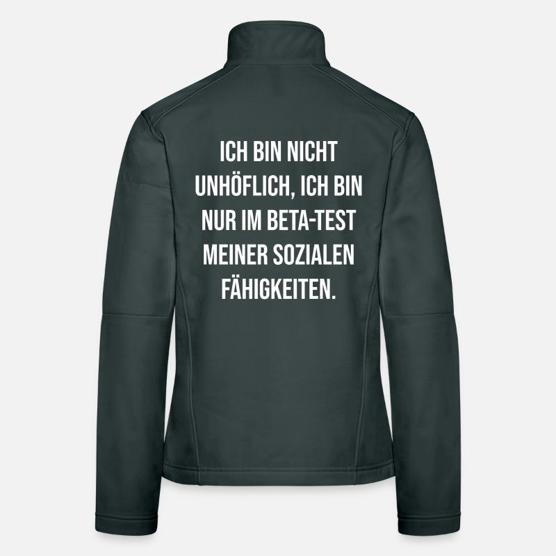 Social Competence Beta Test Women's Softshell Jacket