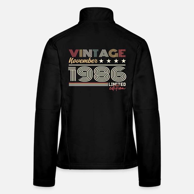 November 1986 Frauen Softshelljacke