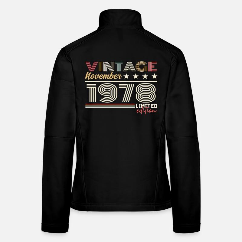 November 1978 Frauen Softshelljacke