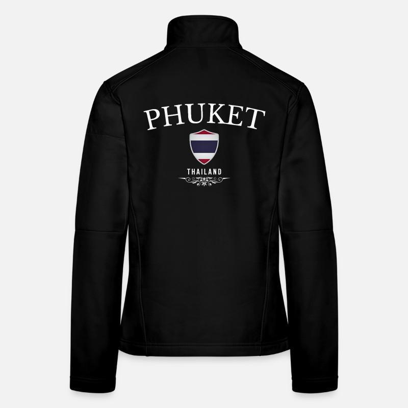 Phuket Thaïlande, souvenir de Phuket Veste en tissu softshell Femme