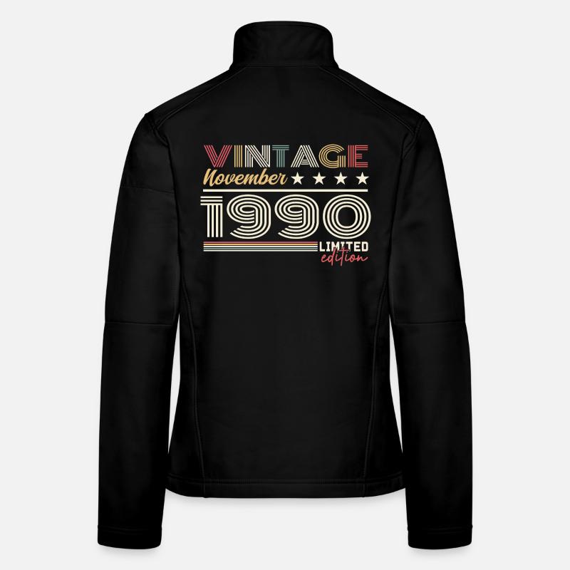 Novembre 1990 Veste en tissu softshell Femme
