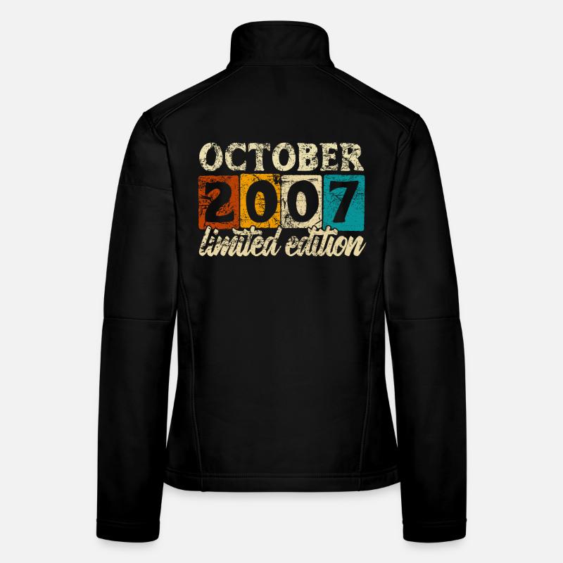 Édition limitée octobre 2007 Cadeau d’anniversaire Veste en tissu softshell Femme