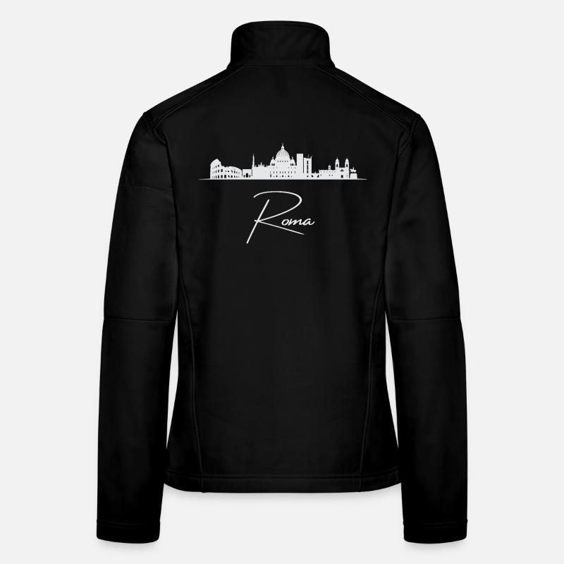 Rom Skyline, Rom Italien Frauen Softshelljacke