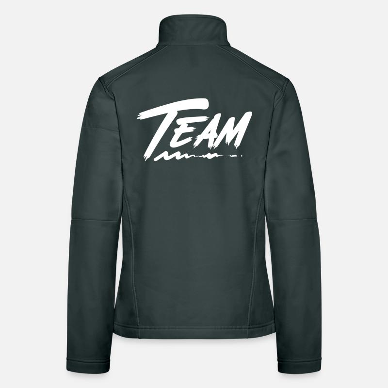 Équipe Veste en tissu softshell Femme
