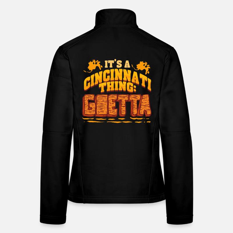 Goetta Wurst Cincinnati Thing Frauen Softshelljacke