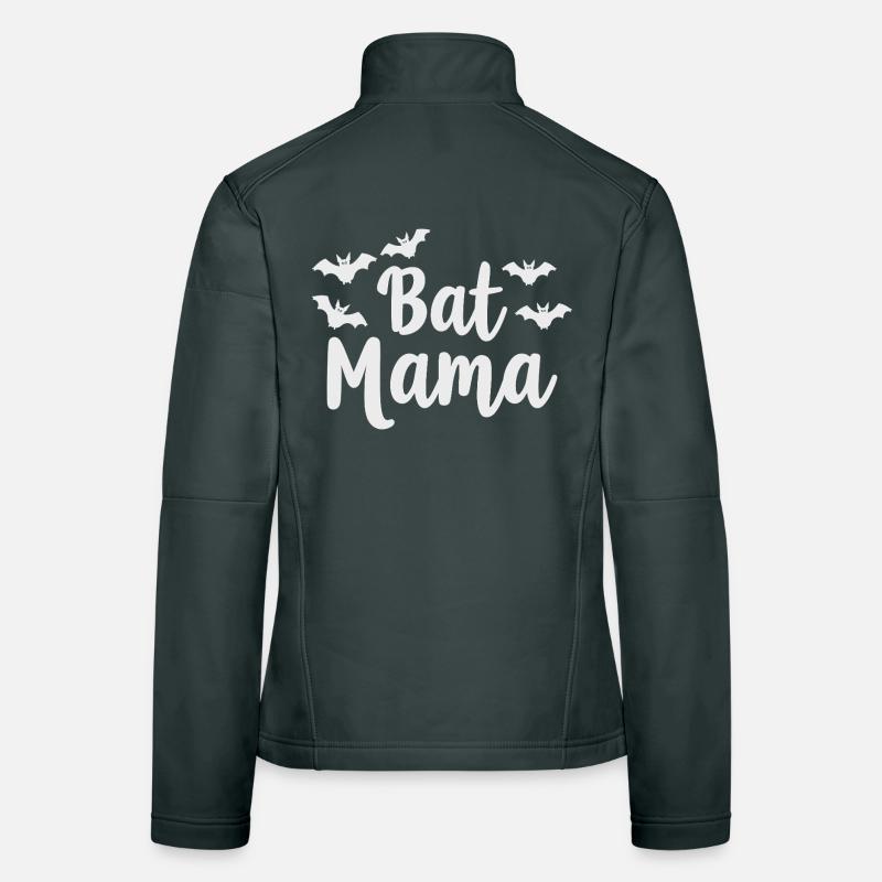 Bat Mama – Bat Mother Statement Women's Softshell Jacket