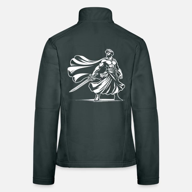 Sinbad Comic Design – Abenteuer auf See Frauen Softshelljacke