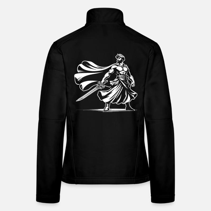 Sinbad Comic Design – Abenteuer auf See Frauen Softshelljacke