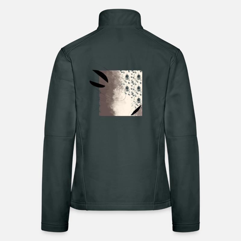 Abstract shadows and light surfaces Women's Softshell Jacket