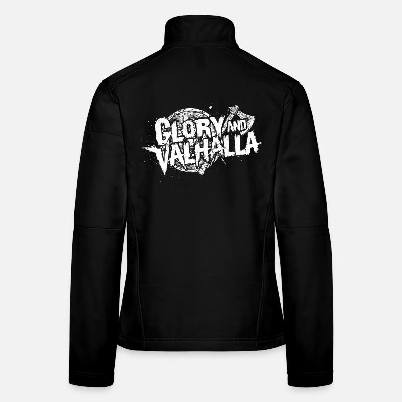 Glory and Valhalla - Women's Softshell Jacket - black