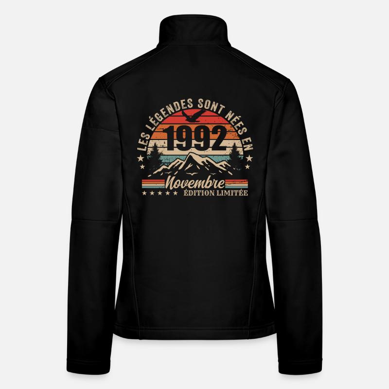Awesome since November 1992 | November 1992 Women's Softshell Jacket