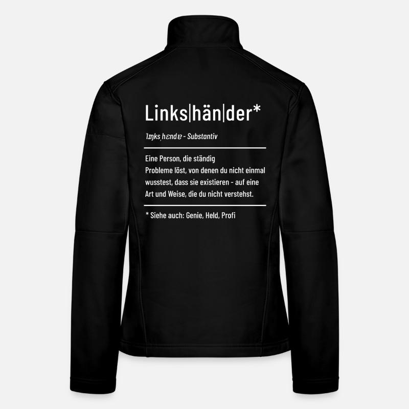 Gauchers - Définition - Lexique Veste en tissu softshell Femme