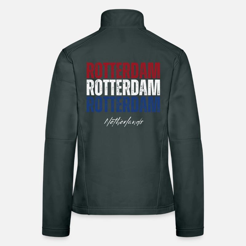 Rotterdam Netherlands, Dutch pride Women's Softshell Jacket