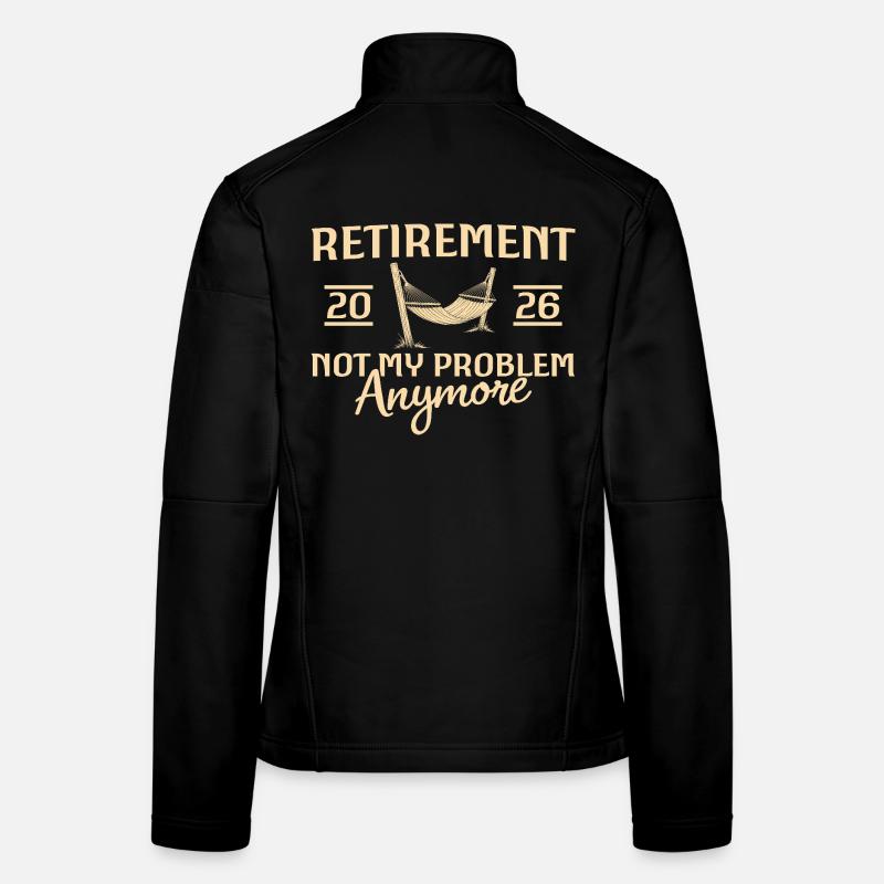 Rente 2026 Hängematte - Rentner Frauen Softshelljacke