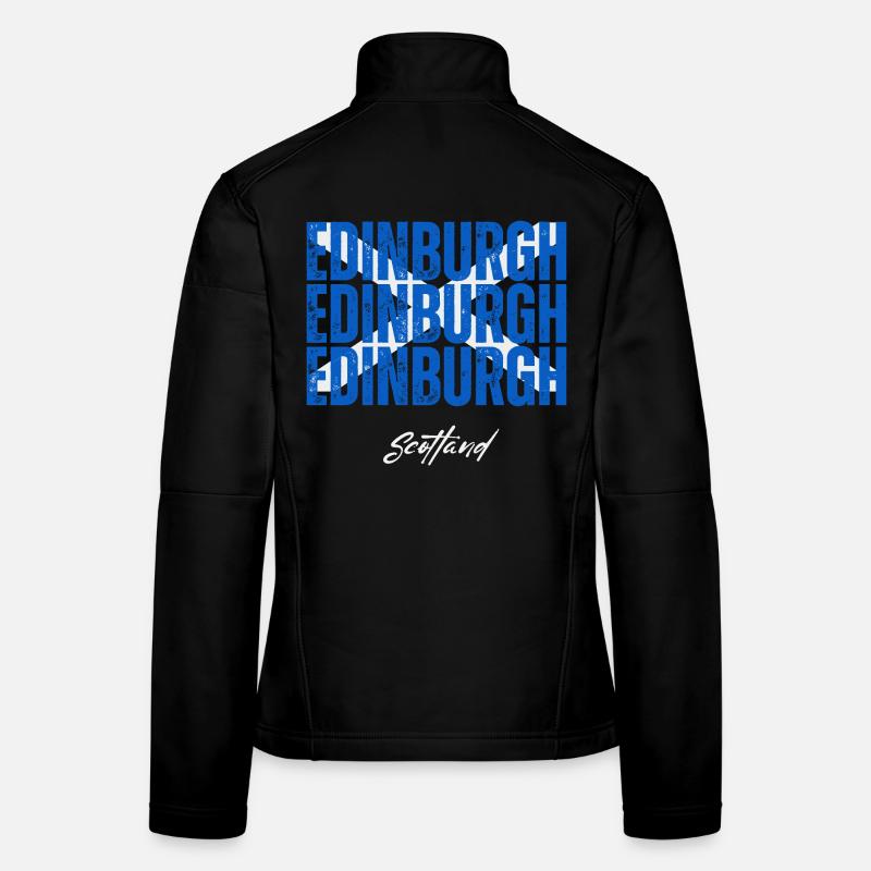 Edinburgh Scotland, Scottish pride Women's Softshell Jacket