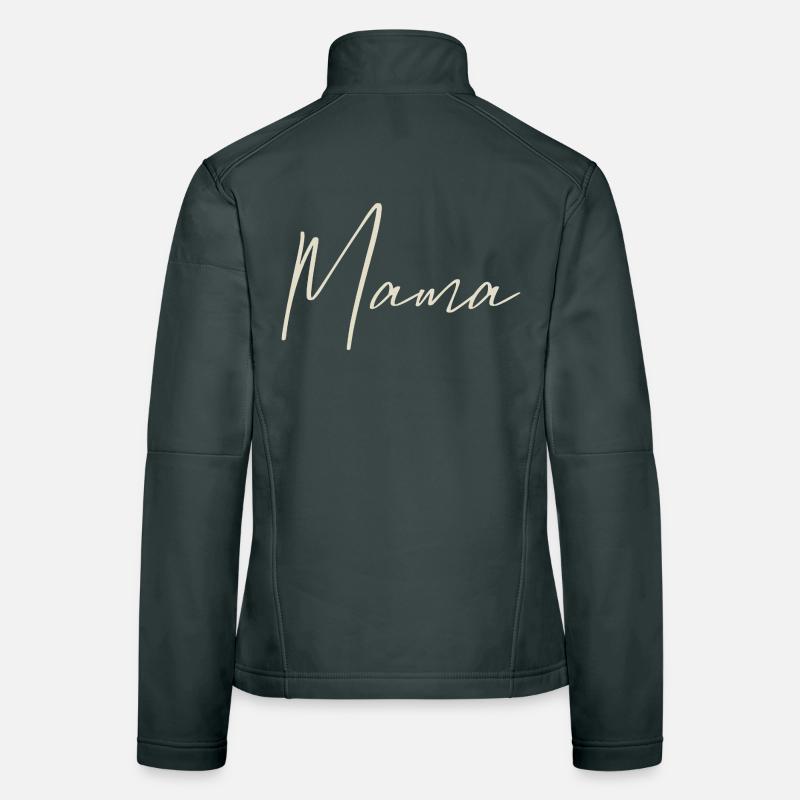 Mama Frauen Softshelljacke