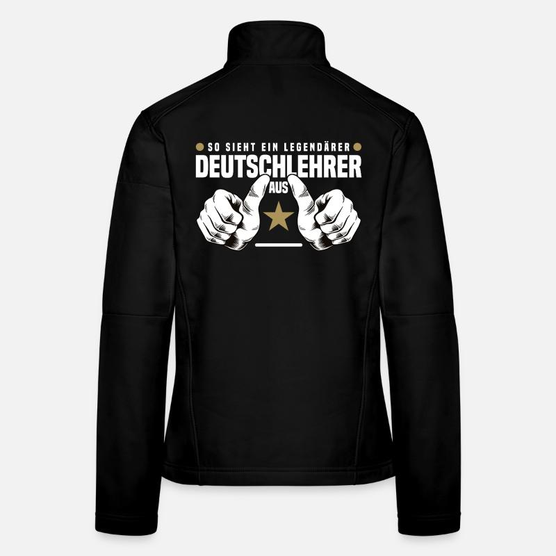 German Teacher Women's Softshell Jacket