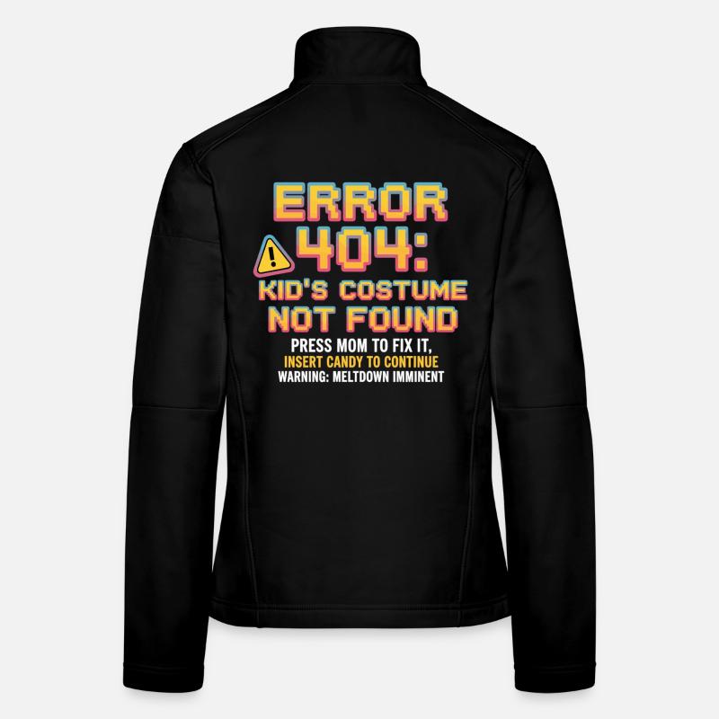 Error 404 Kinderkostüm nicht gefunden Frauen Softshelljacke