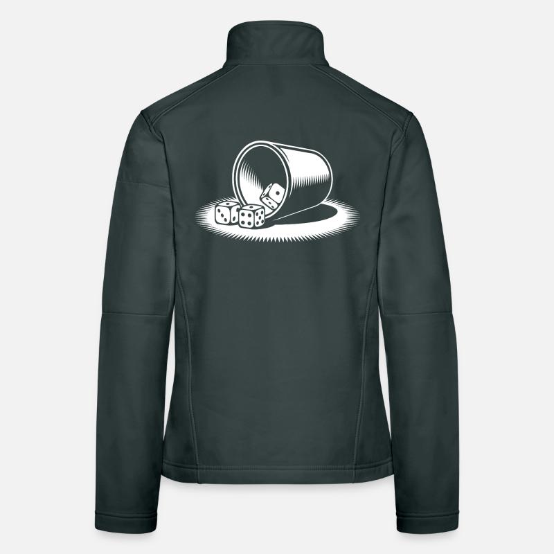 Schocken Team Schock Out! Dice Puzzle Jule Women's Softshell Jacket