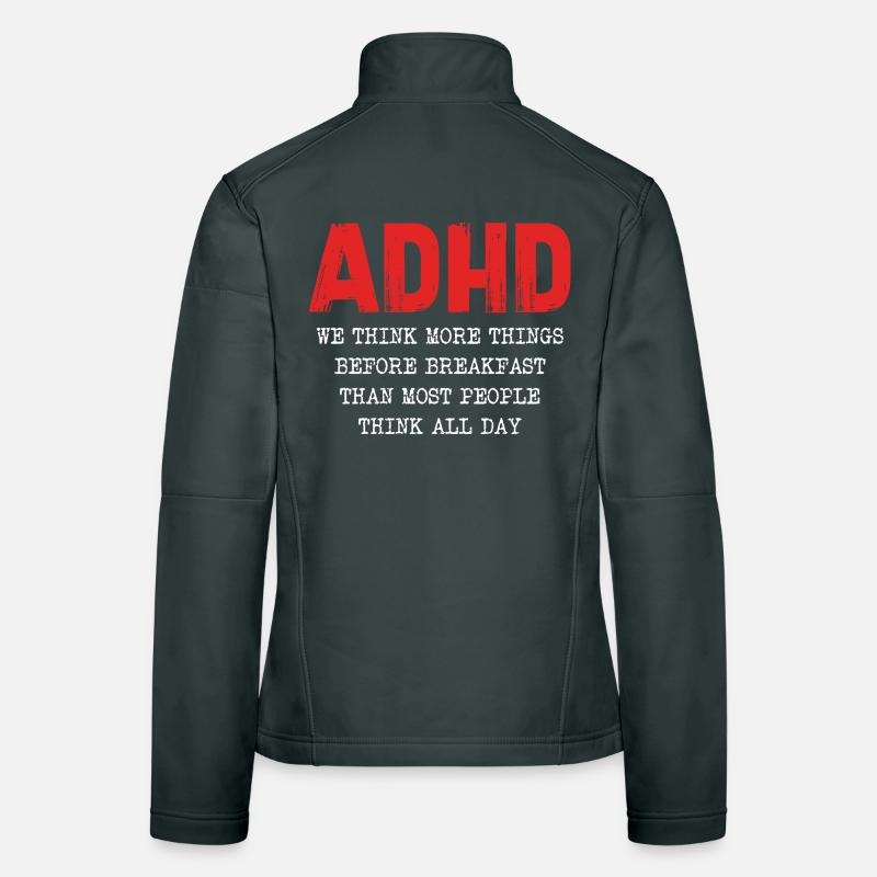 ADHD Gedankenkaskade Morgens Frauen Softshelljacke