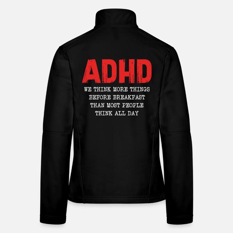 ADHD Gedankenkaskade Morgens Frauen Softshelljacke