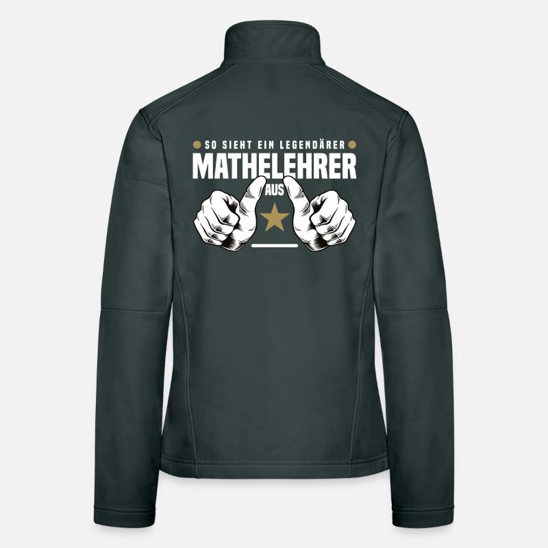 Mathelehrer Frauen Softshelljacke