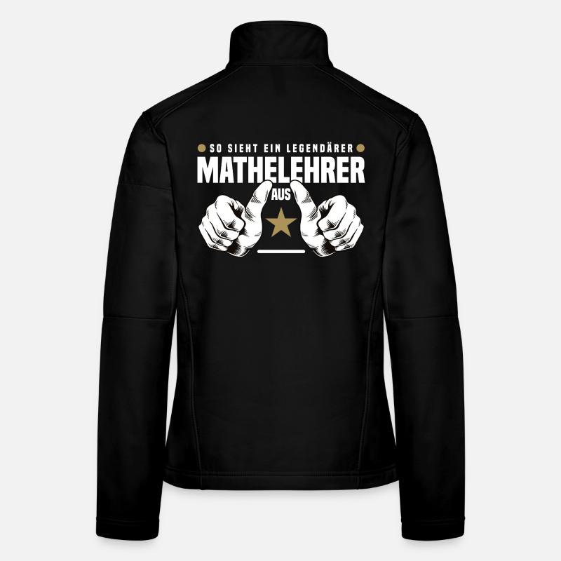 Mathelehrer Frauen Softshelljacke
