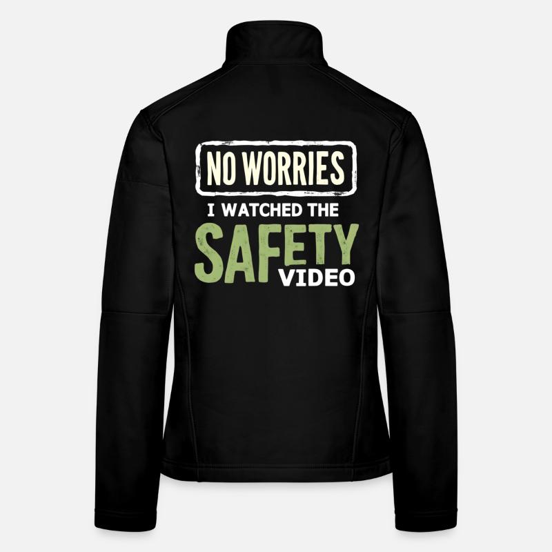 Kein Stress Sicherheitsvideo Meme Frauen Softshelljacke