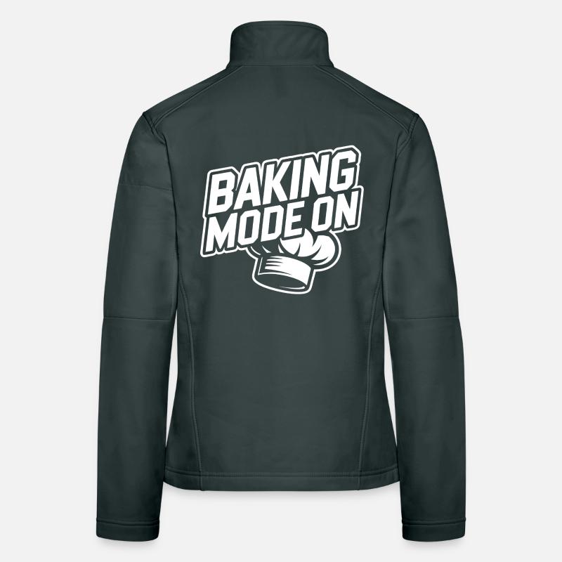 Backmodus Aktiv – Bäcker Stil Frauen Softshelljacke