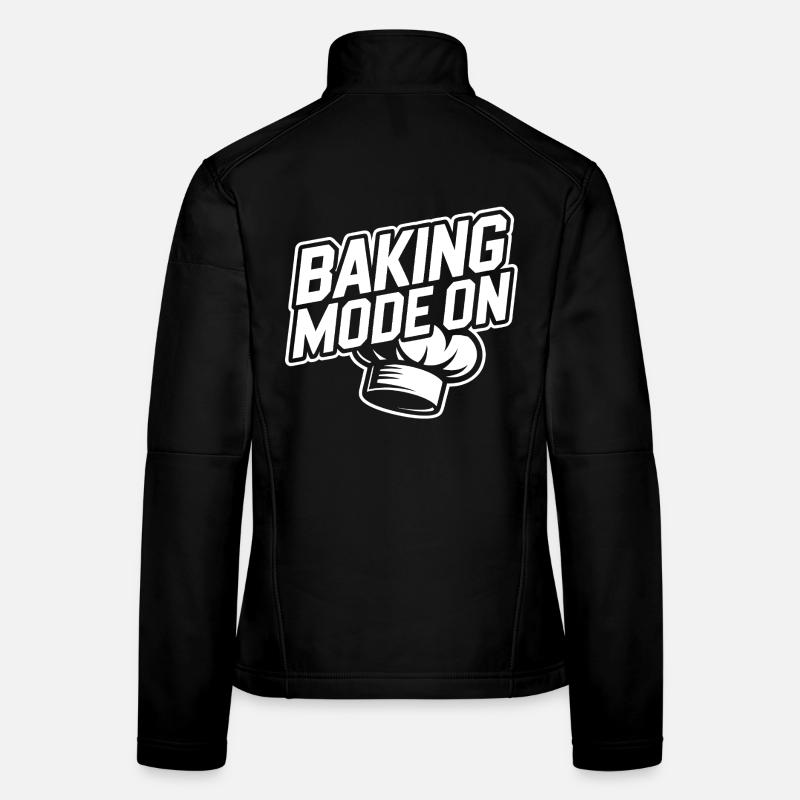 Backmodus Aktiv – Bäcker Stil Frauen Softshelljacke