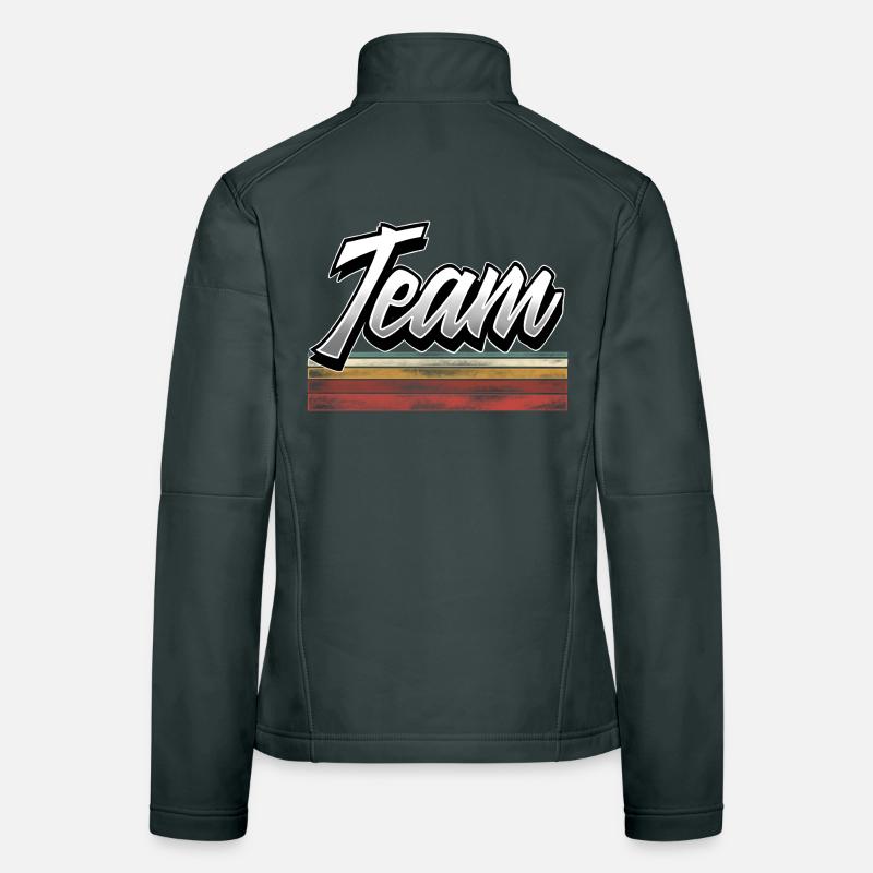 Équipe Veste en tissu softshell Femme