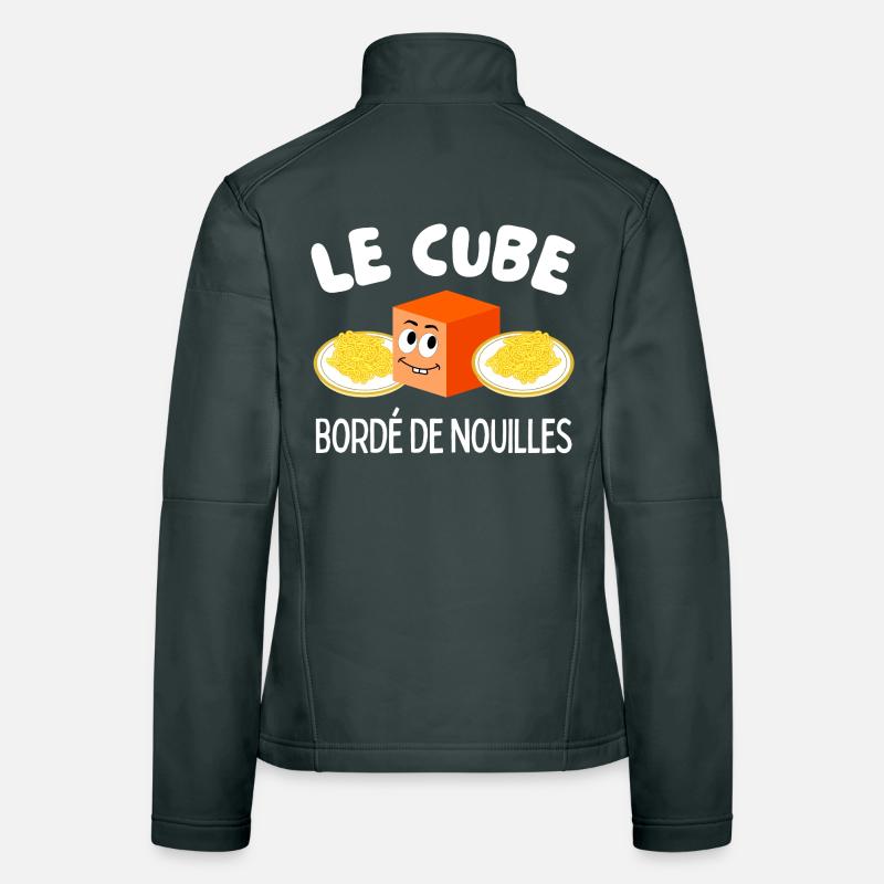 The Noodle-Lined Cube Women's Softshell Jacket