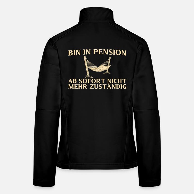Pension No longer responsible - Pensioner Women's Softshell Jacket