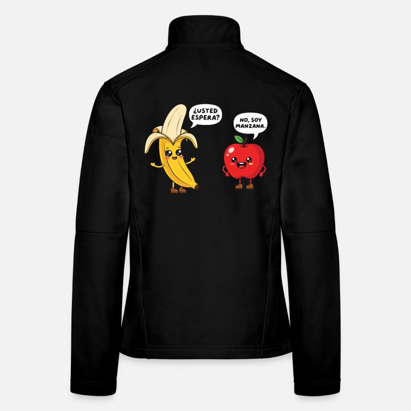 Professeur d’espagnol à l’école Funny Maestra Veste en tissu softshell Femme