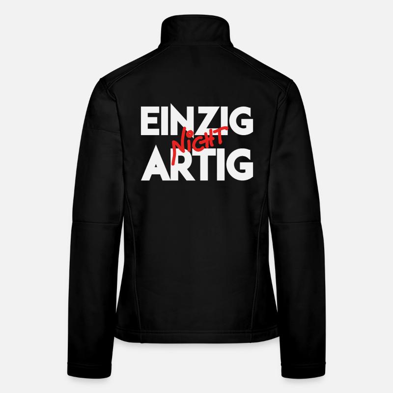 Only not well-behaved pun Women's Softshell Jacket